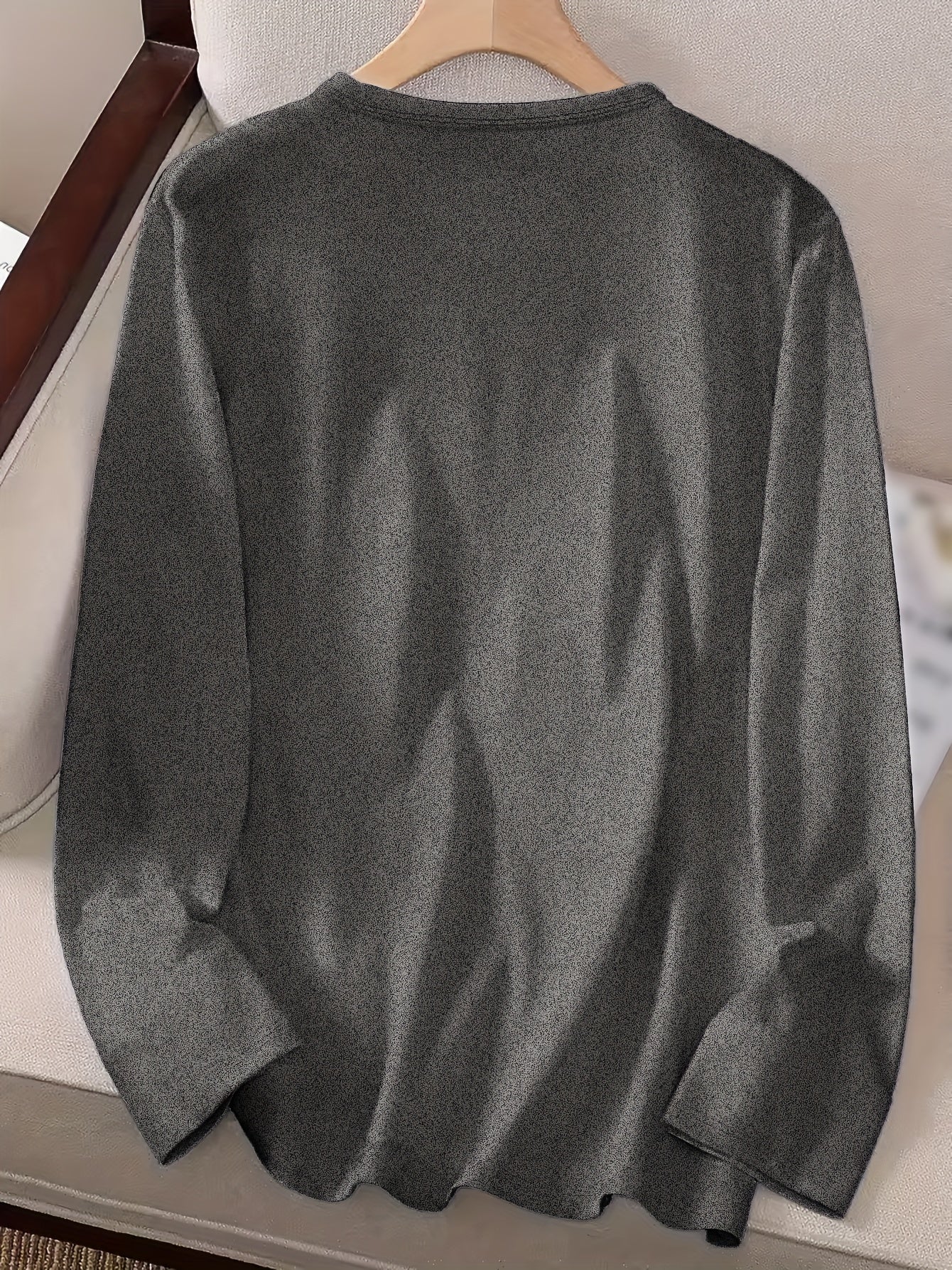 3™ | Set Van 3 Casual Crew Neck Lange Mouwen T-shirts