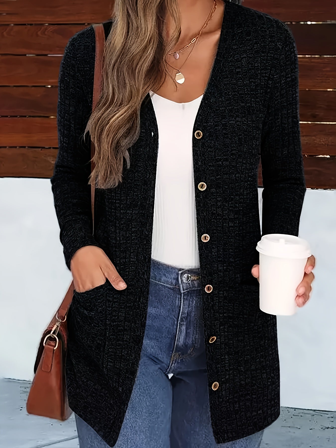 V-hals™ | Dames Elegante V-hals Cardigan