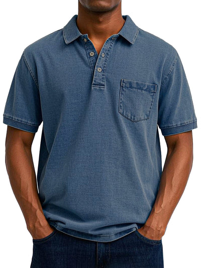 Van Tijdloos™ | Vintage casual poloshirt voor heren