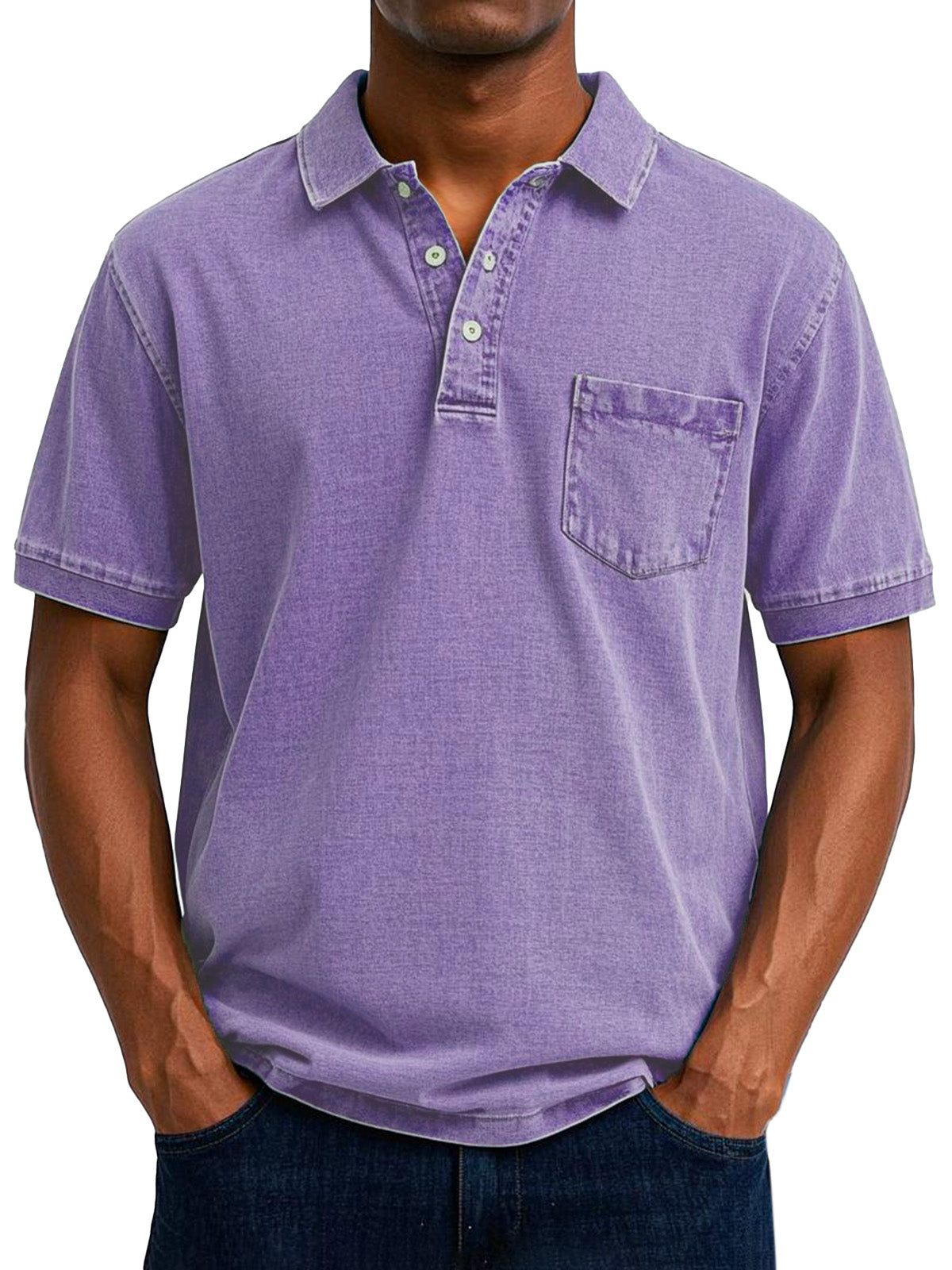 Van Tijdloos™ | Vintage casual poloshirt voor heren