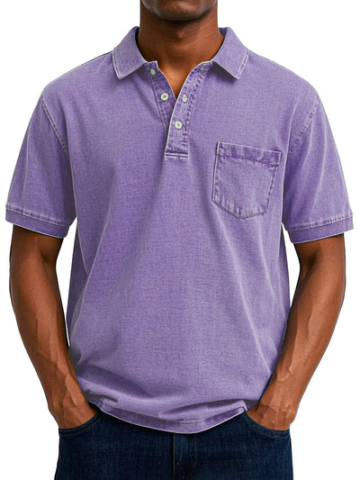 Van Tijdloos™ | Vintage casual poloshirt voor heren