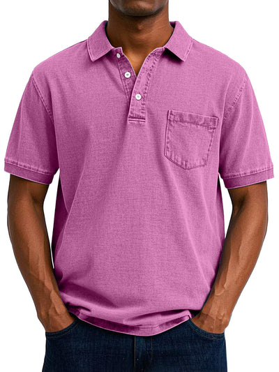 Van Tijdloos™ | Vintage casual poloshirt voor heren