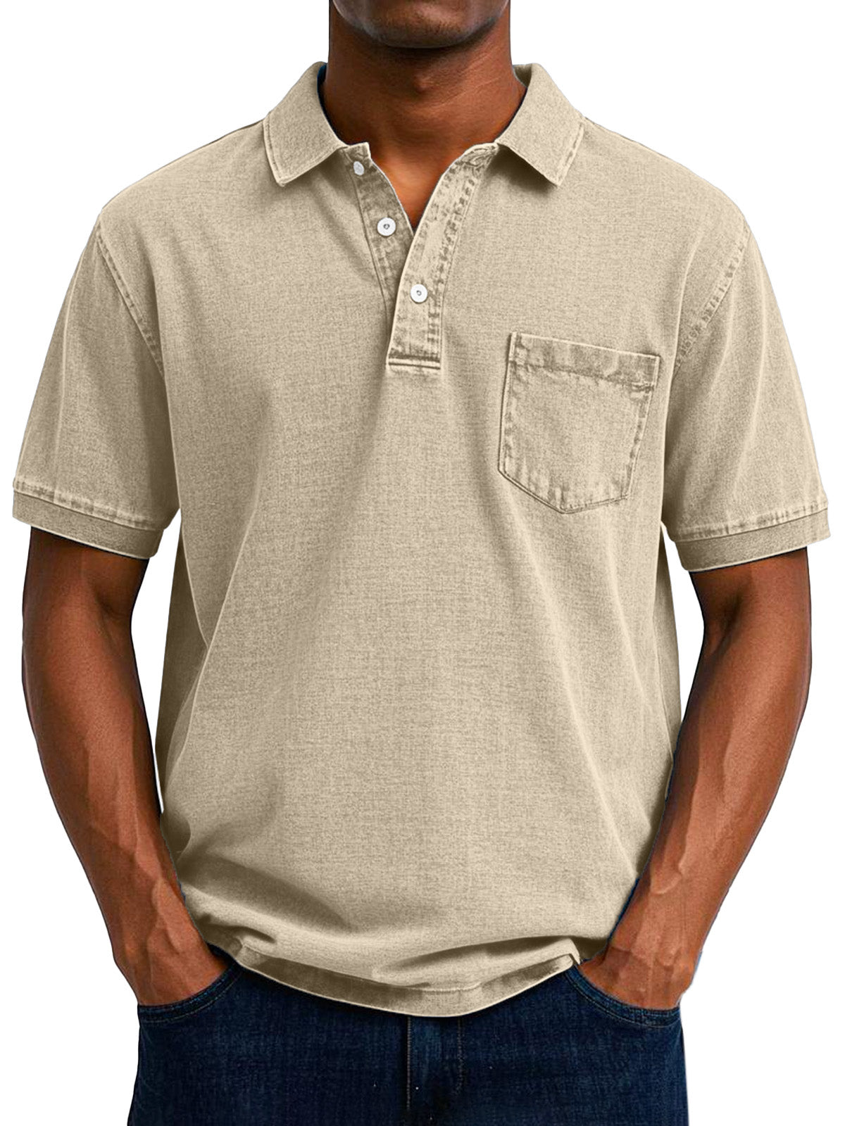 Van Tijdloos™ | Vintage casual poloshirt voor heren