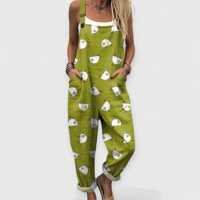 Althea | Ambachtelijke Vintage Jumpsuit voor een Unieke Look