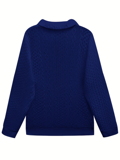 Herfst™ | Trendy Elegante Herfst En Winter Effen Kleur Dames Sweatshirt