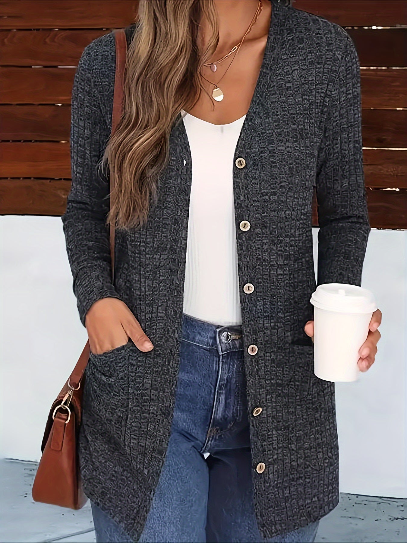 V-hals™ | Dames Elegante V-hals Cardigan