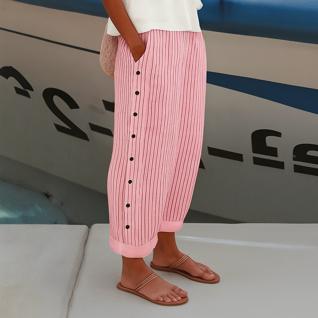 Jorine™ | Linnen broek