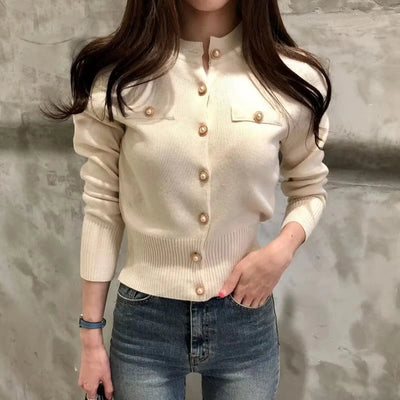 Lange™ | 2025 Herfst Lange Mouwen Dames Cardigan