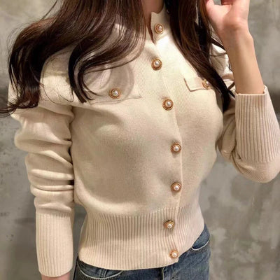 Lange™ | 2025 Herfst Lange Mouwen Dames Cardigan