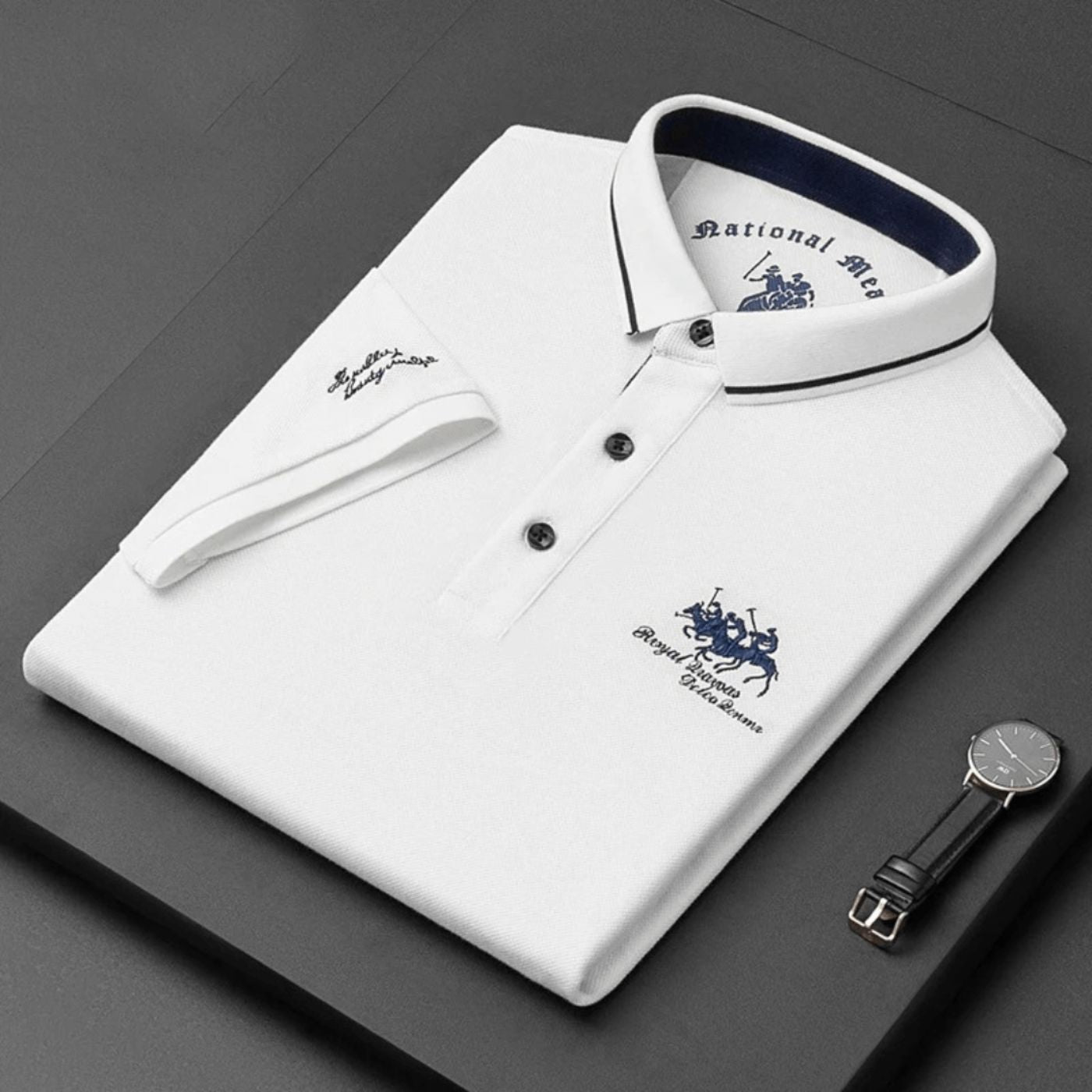 Zavien™ | Luxe poloshirt