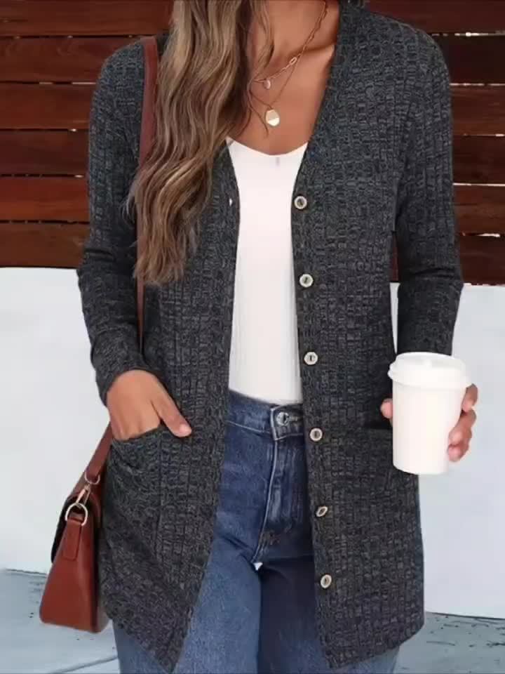 V-hals™ | Dames Elegante V-hals Cardigan