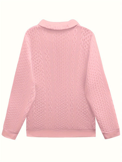Herfst™ | Trendy Elegante Herfst En Winter Effen Kleur Dames Sweatshirt
