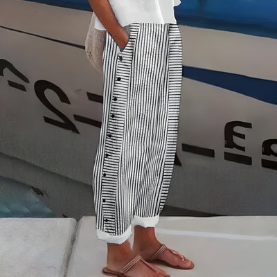 Jorine™ | Linnen broek