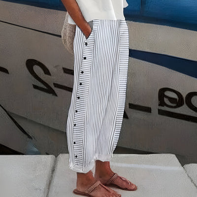 Jorine™ | Linnen broek