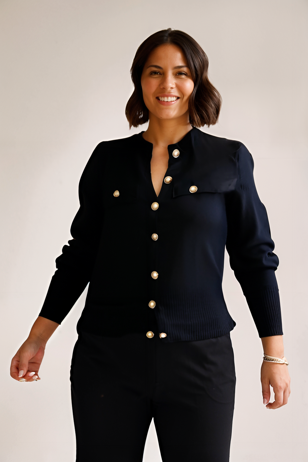 Lange™ | 2025 Herfst Lange Mouwen Dames Cardigan